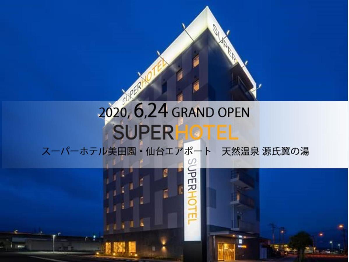 Super Hotel Mitazono Sendai Airport Natori Exteriör bild